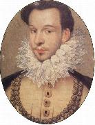 Nicholas Hilliard Miniature of d'Alencon oil